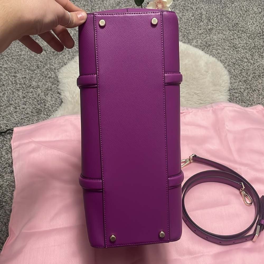 ✨NWOT Kate Spade Newbury Lane Loden Veryberry purple handbag✨ - Picture 12 of 13